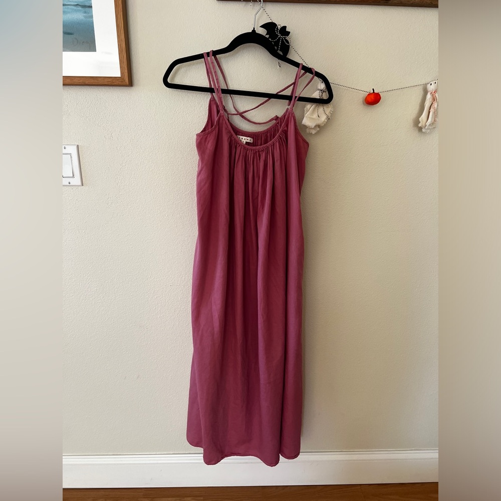 XIRENA MAXI PINK DRESS size S